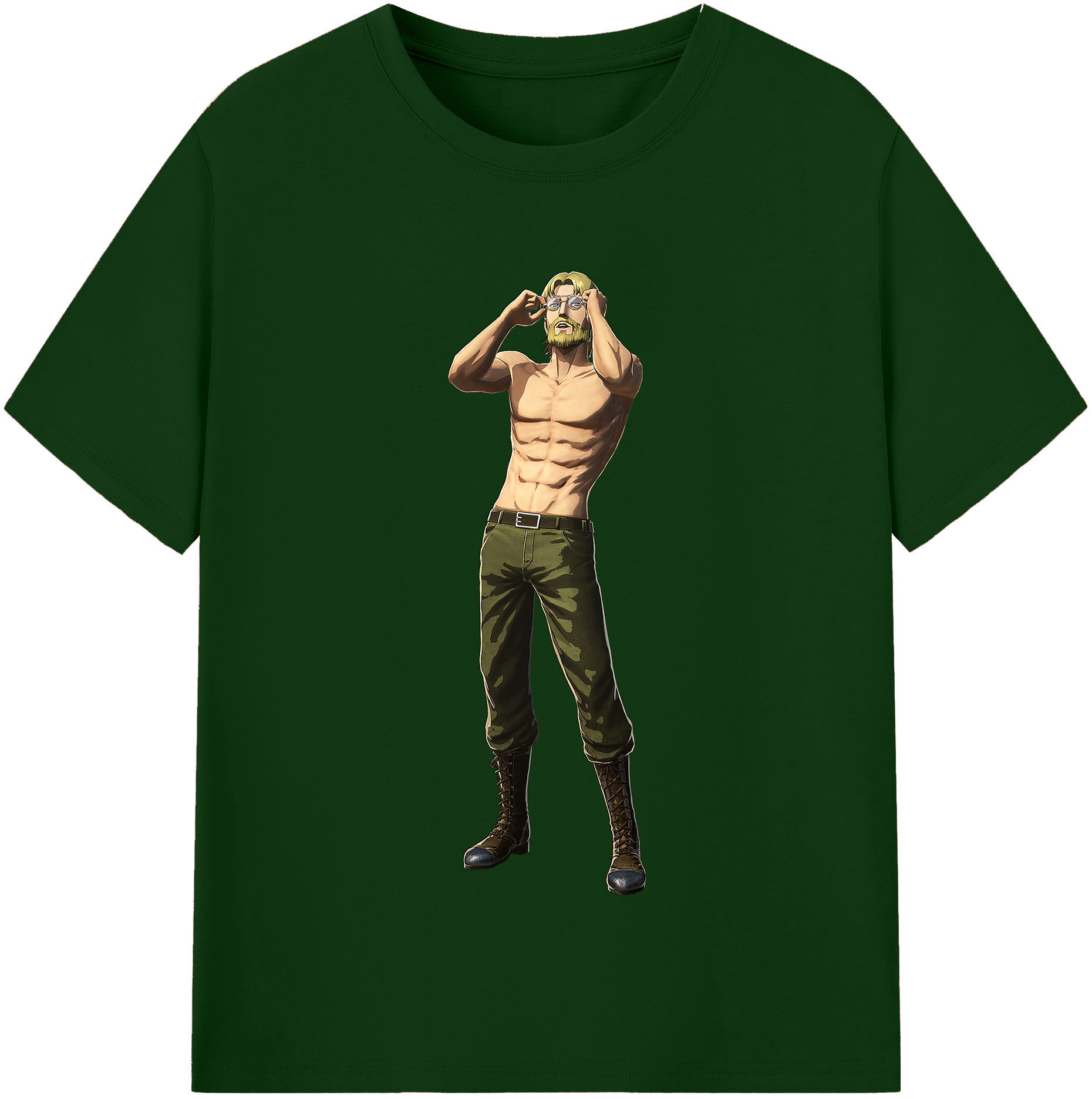 （画像用） 進撃の巨人 Attack on Titan 綿100％半袖Tシャツ（フロントプリント）